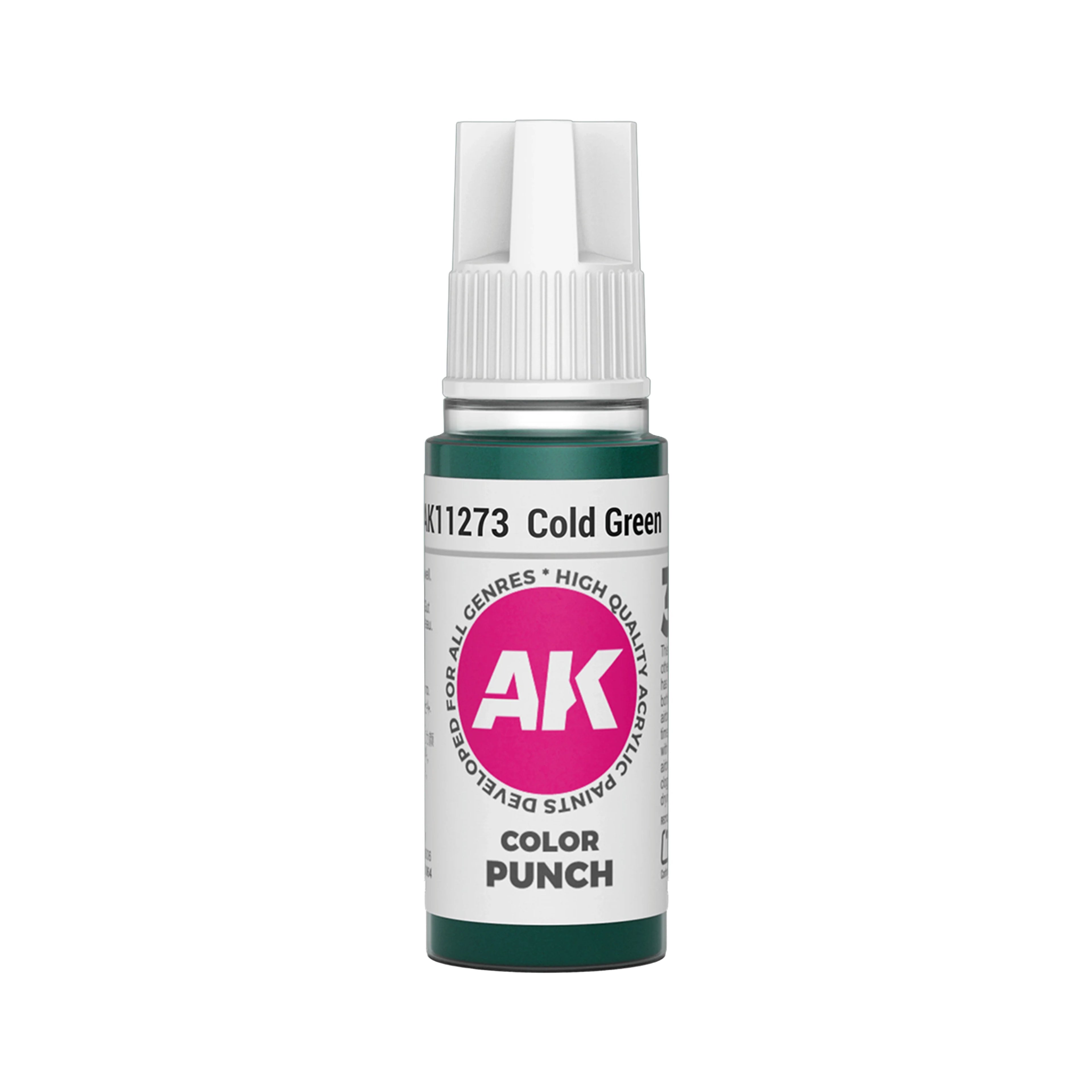 AK Interactive Cold Green COLOR PUNCH 17 ml