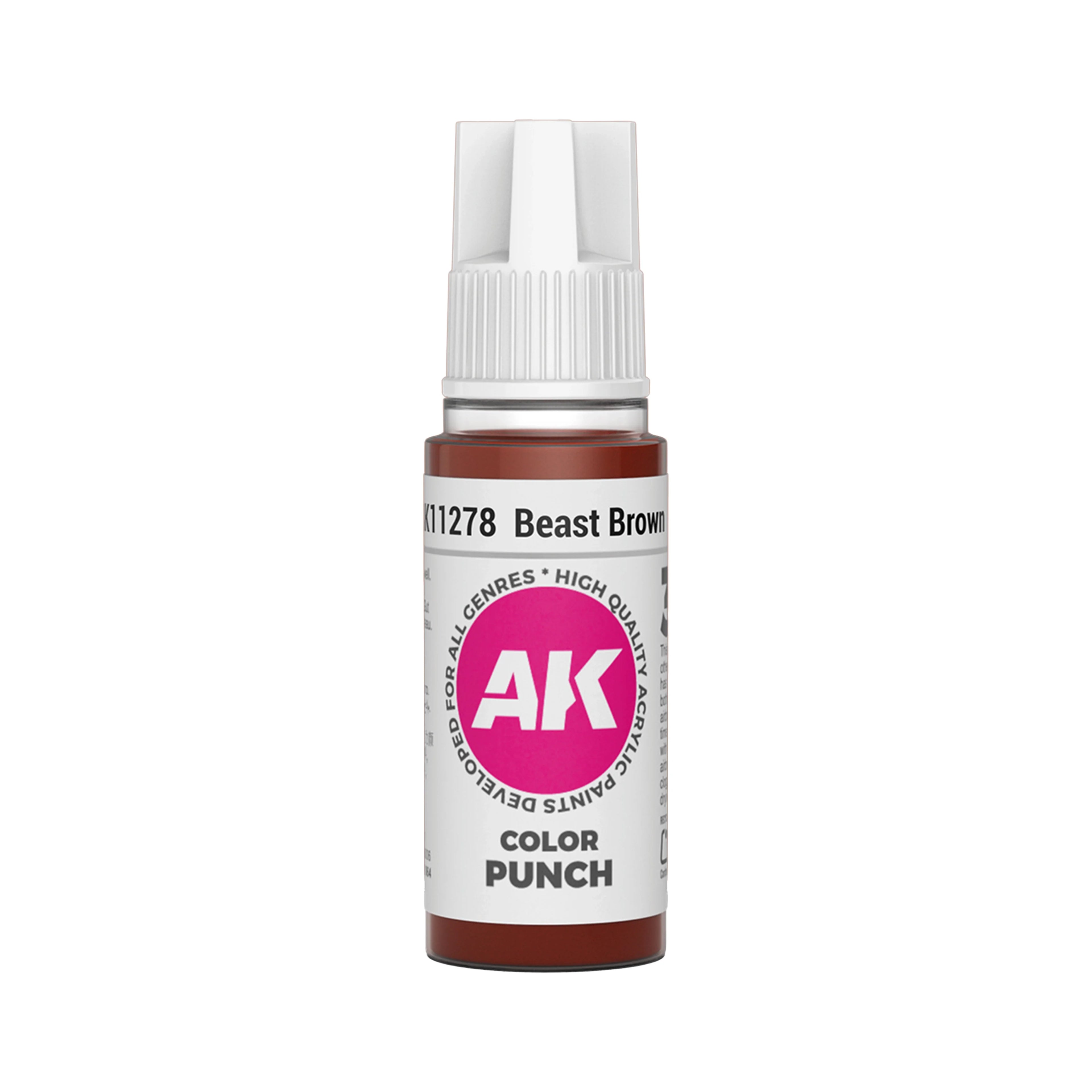 AK Interactive Beast Brown COLOR PUNCH 17 ml