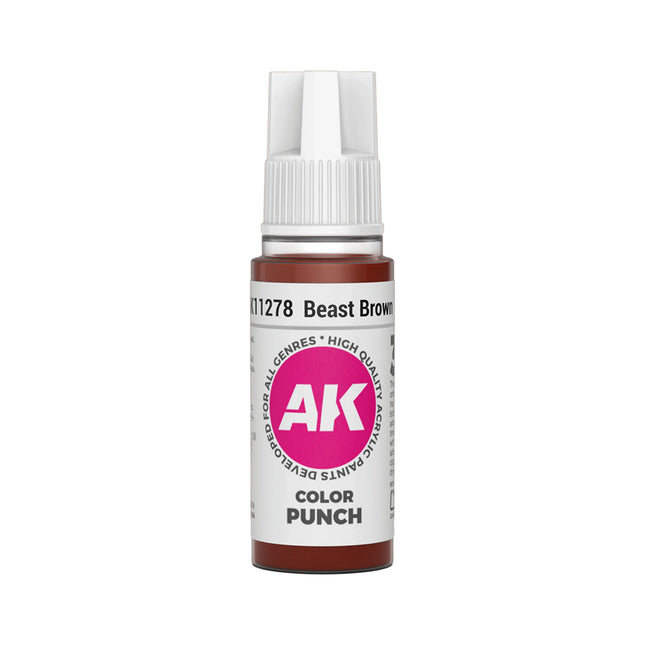 AK Interactive Beast Brown COLOR PUNCH 17 ml