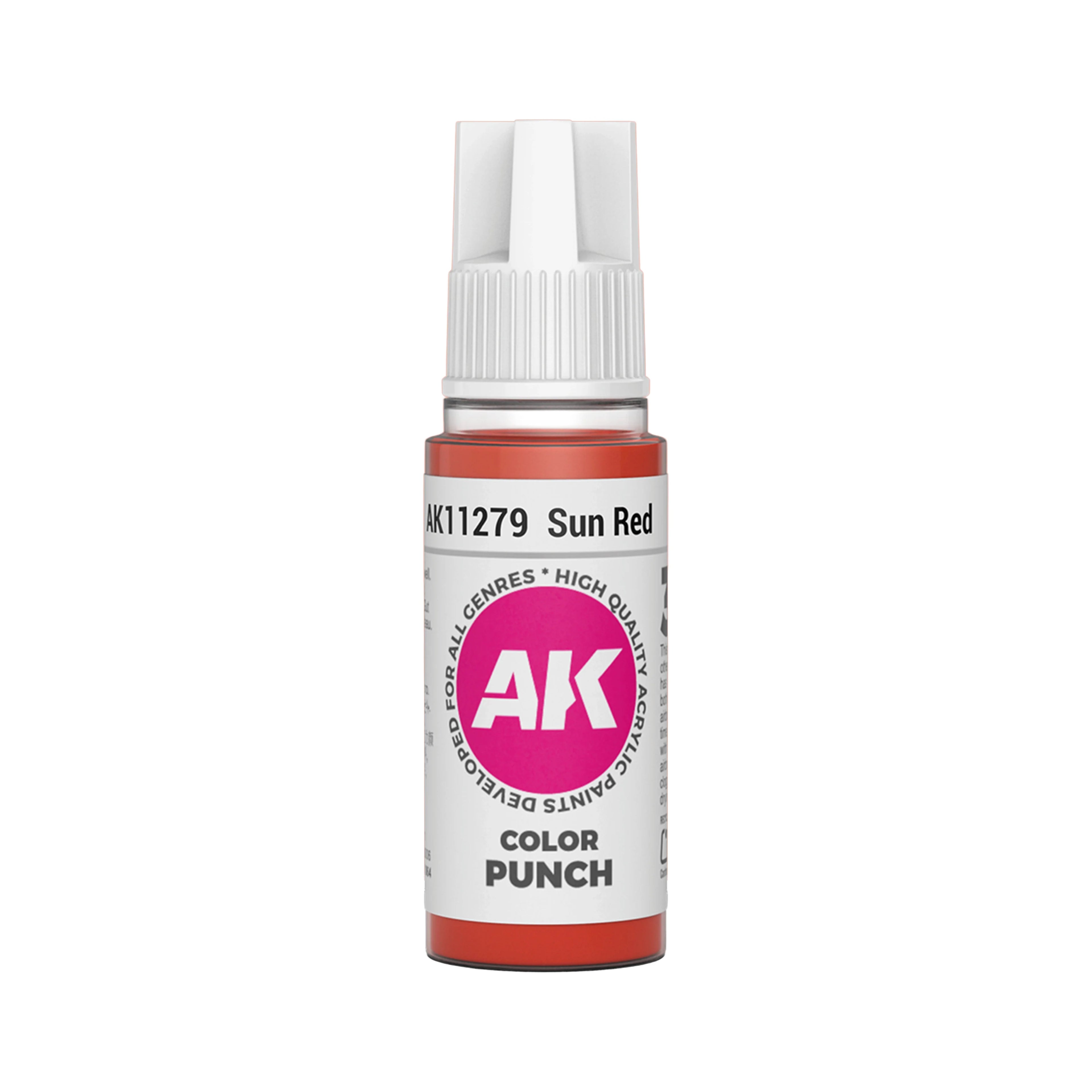 AK Interactive Sun Red COLOR PUNCH 17 ml