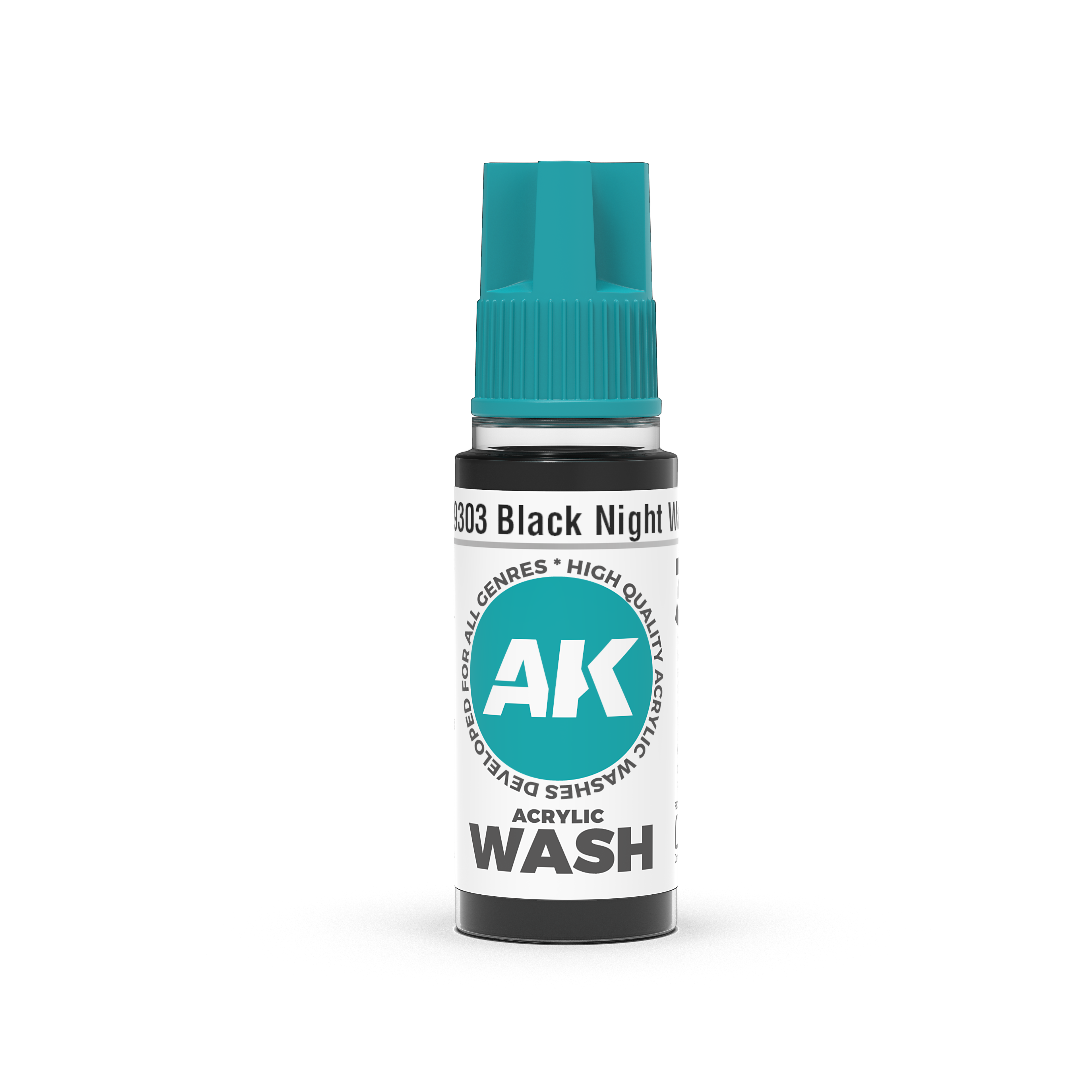 AK Interactive Black Night Wash 18ml