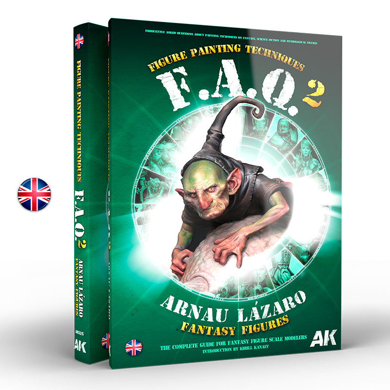 AK Interactive FAQ 2: Fantasy Figures Painting Techniques by Arnau Lázaro