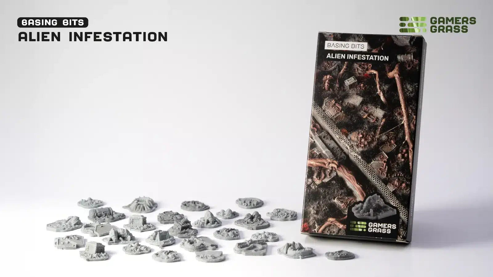Gamers Grass Basing Bits - Alien Infestation