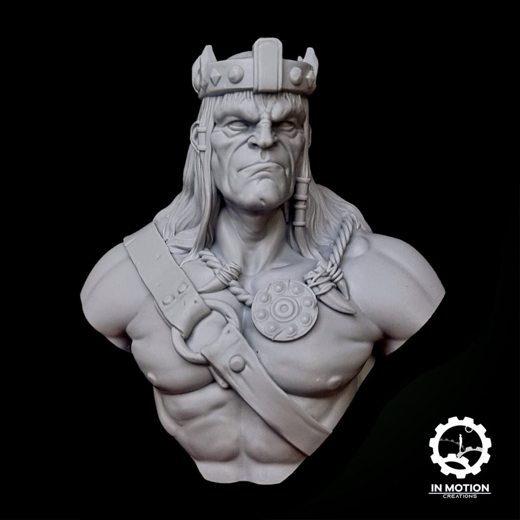 The Barbarian King, Academic Bust