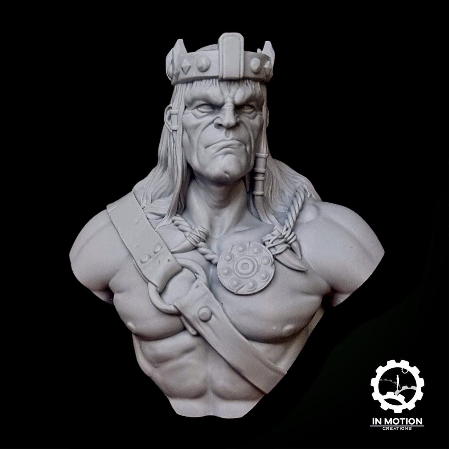 The Barbarian King, Academic Bust