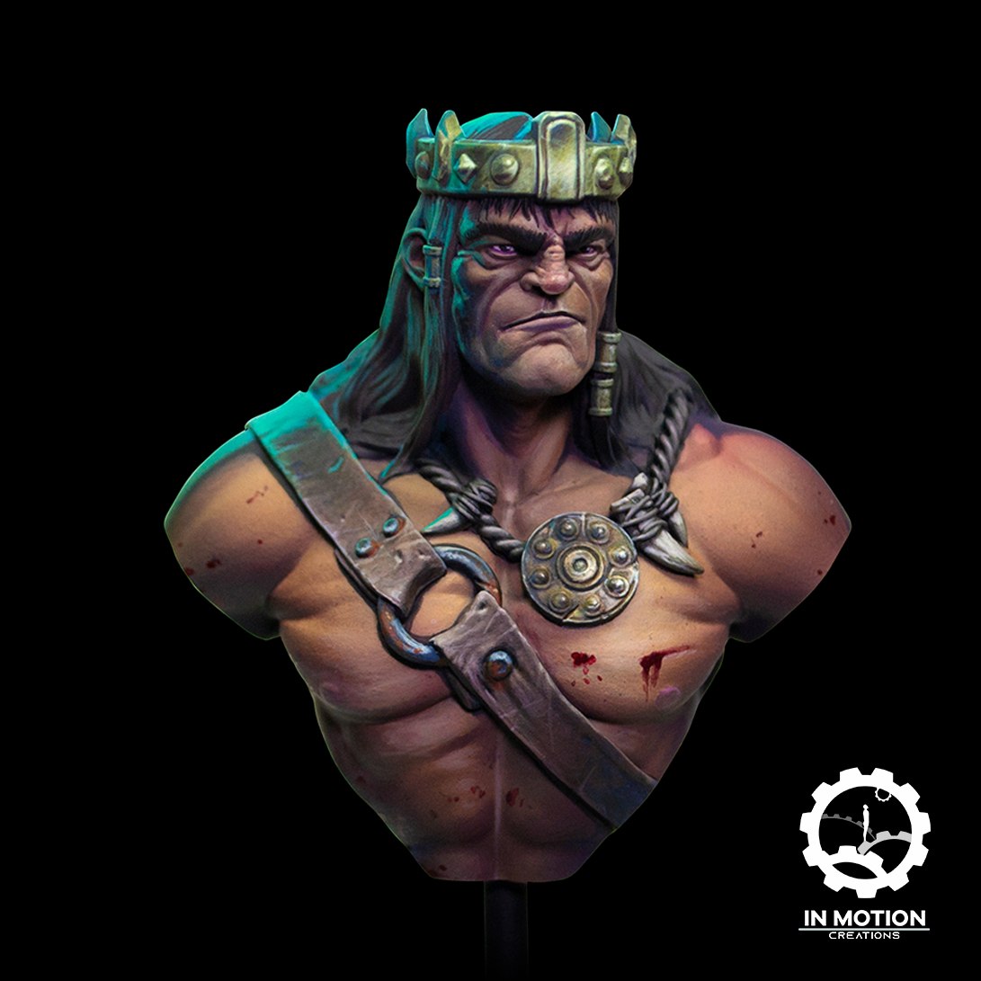 The Barbarian King, Academic Bust