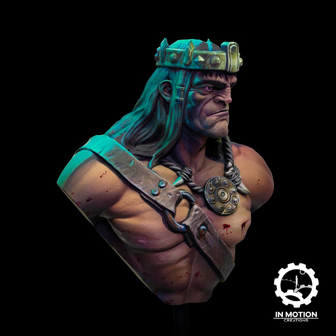 The Barbarian King, Academic Bust