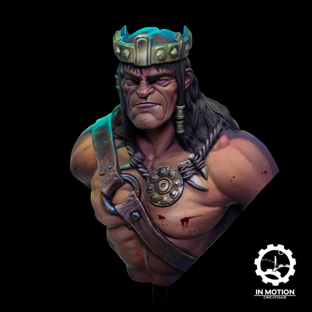 The Barbarian King, Academic Bust