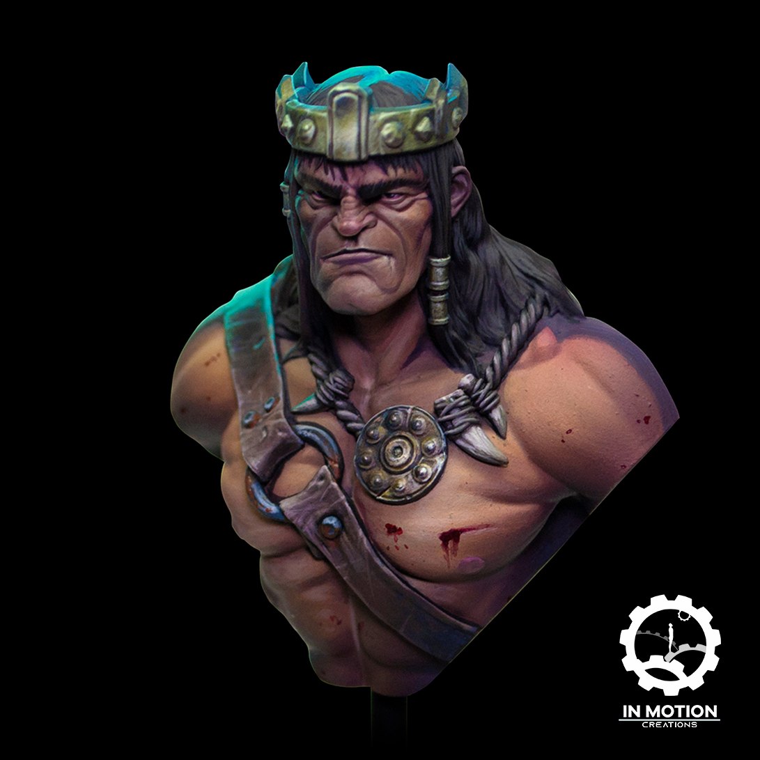 The Barbarian King, Academic Bust