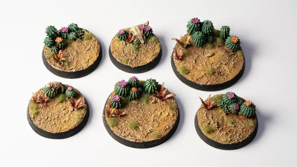 Gamers Grass Basing Bits - Barrel Cacti