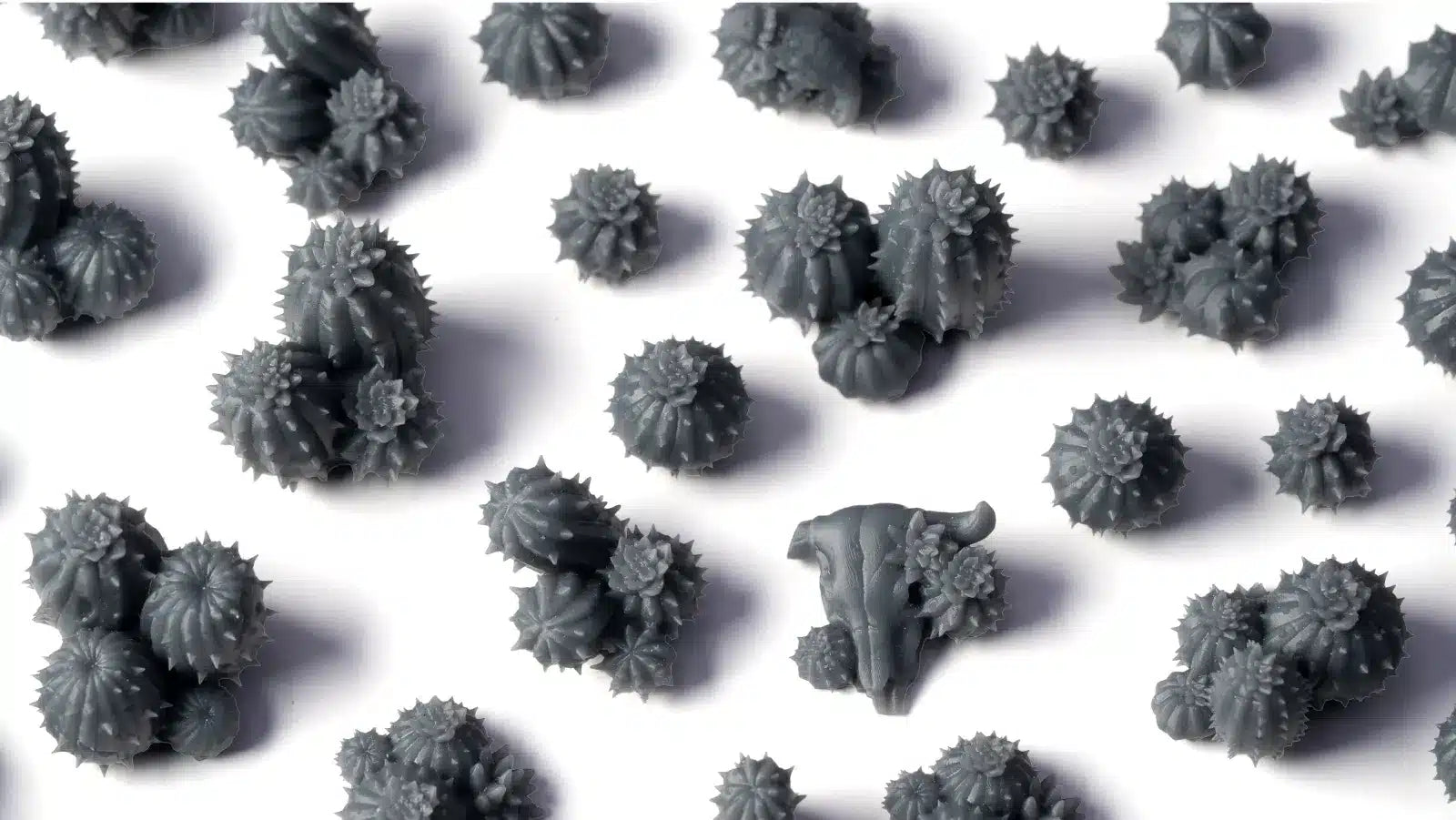 Gamers Grass Basing Bits - Barrel Cacti