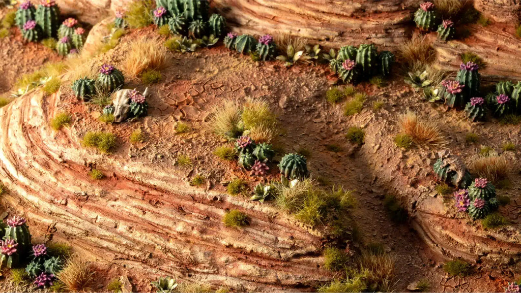 Gamers Grass Basing Bits - Barrel Cacti
