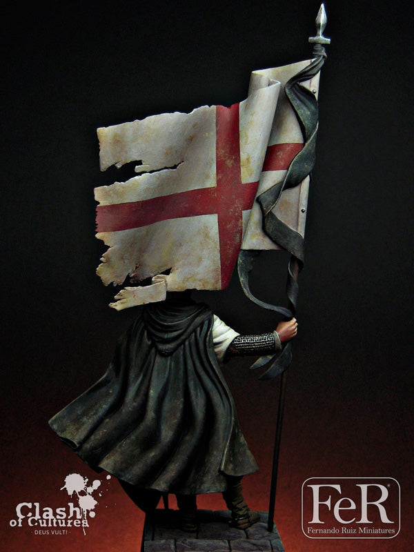 Templar Standard Bearer Acre, 1191 (back)