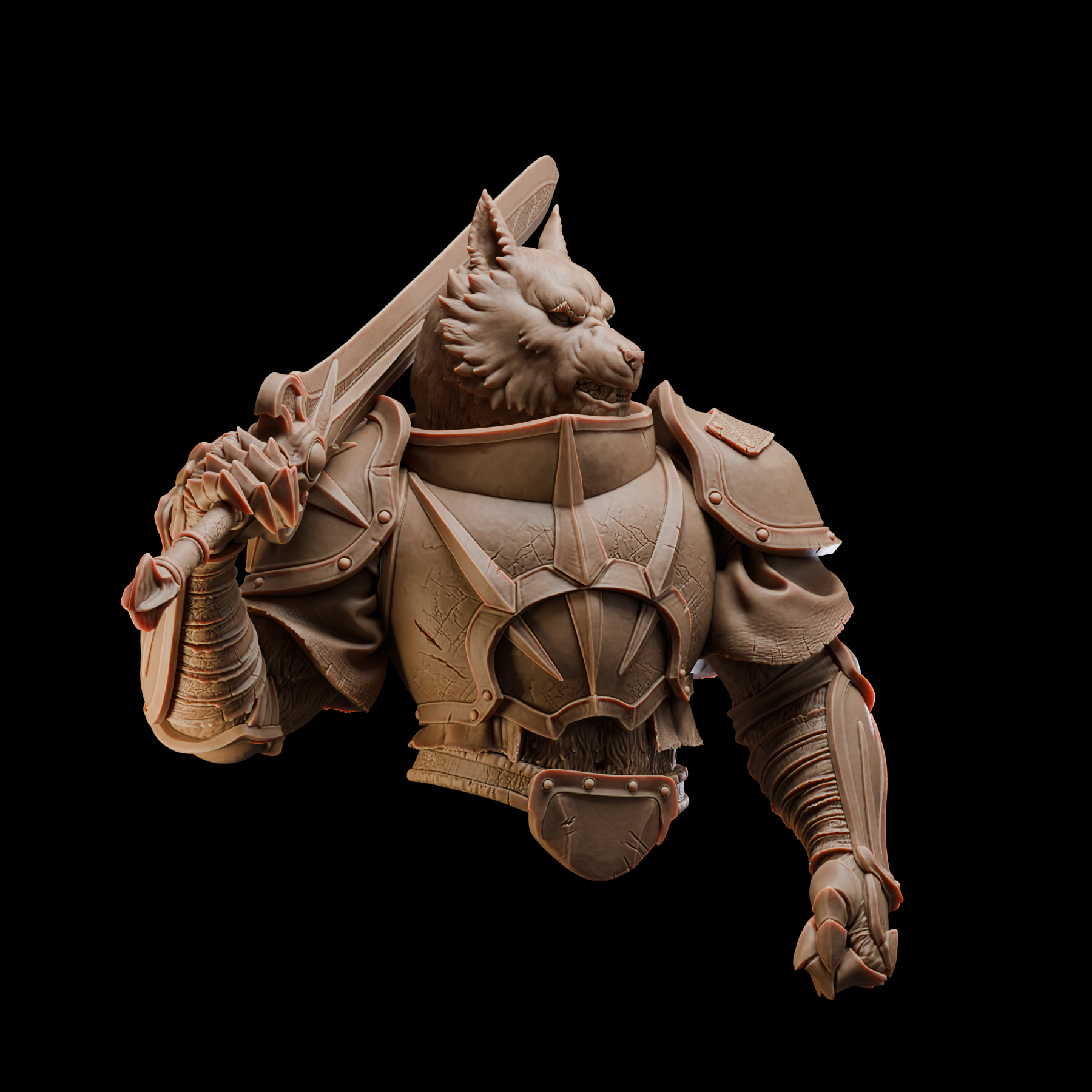 Craidd "Shadowbiter", Bust