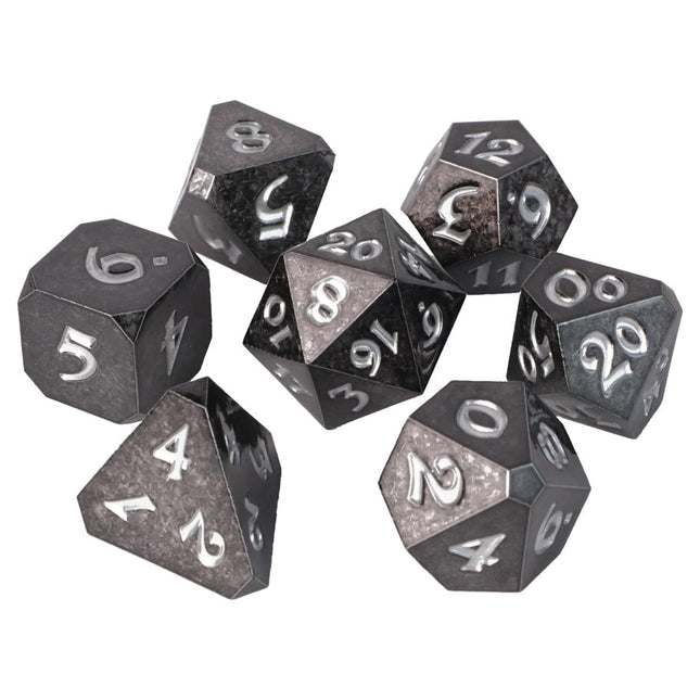 Die Hard Dice 7-Set: Shadowlance with Silver