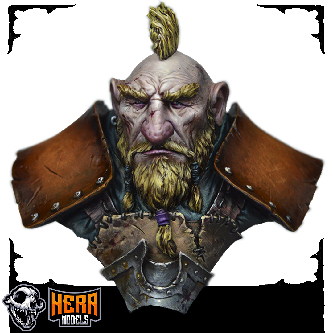 Durgar The Blacksmith, Bust