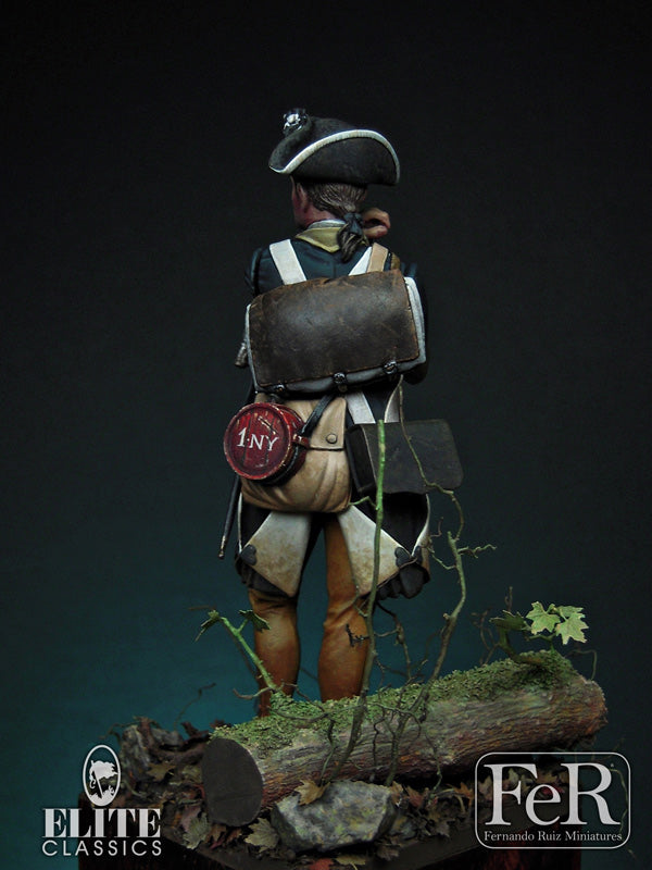 Private, 1st New York Regiment of Continental Line (back)
