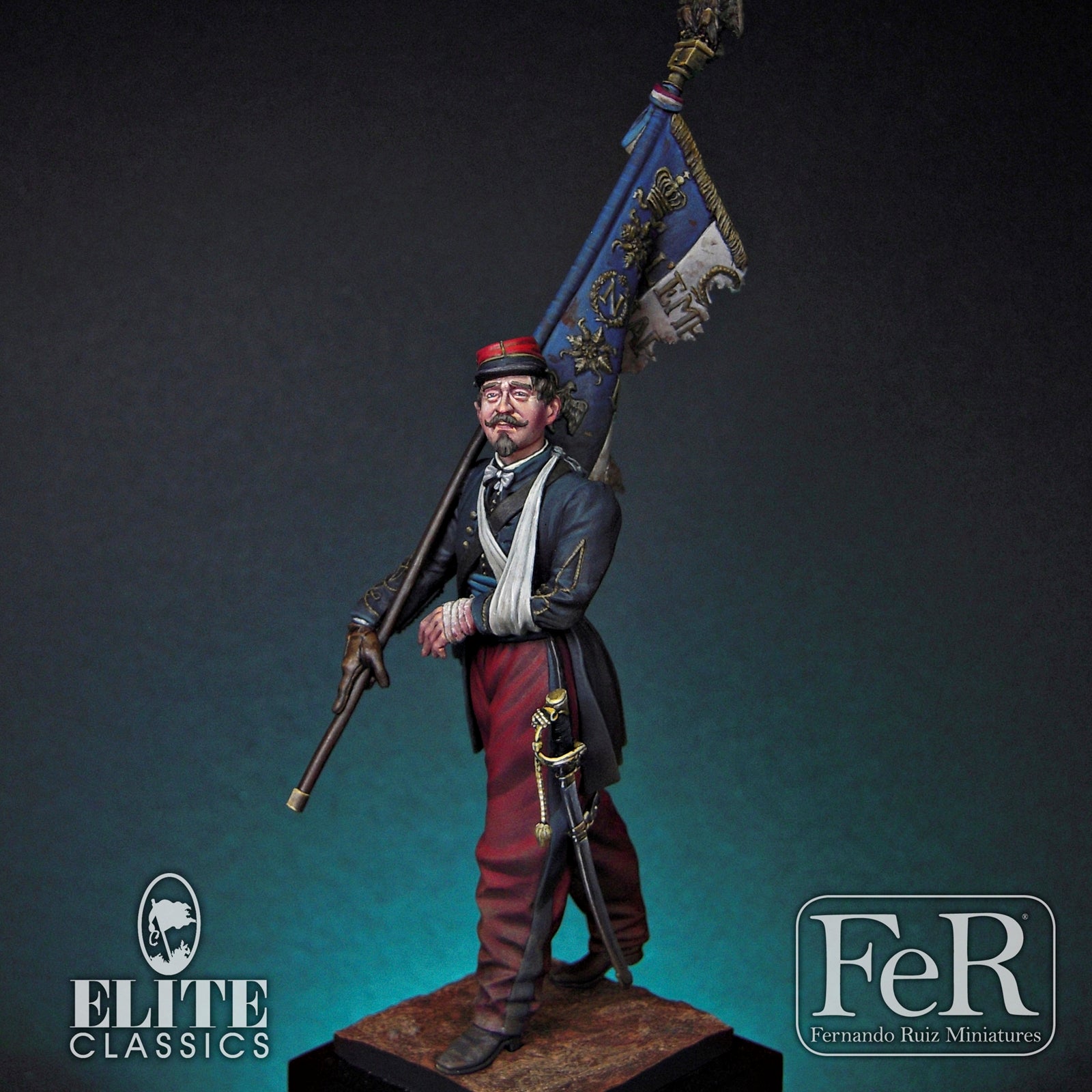 Lieutenant, 1st Zouave Regt