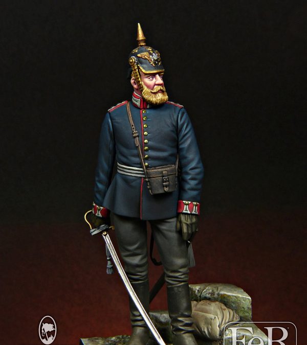 Prussian Foot Guard Hauptmann (view 2)