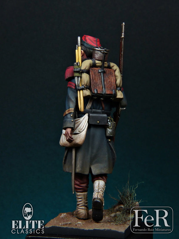 French Caporal, 77th Line Infantry (back)