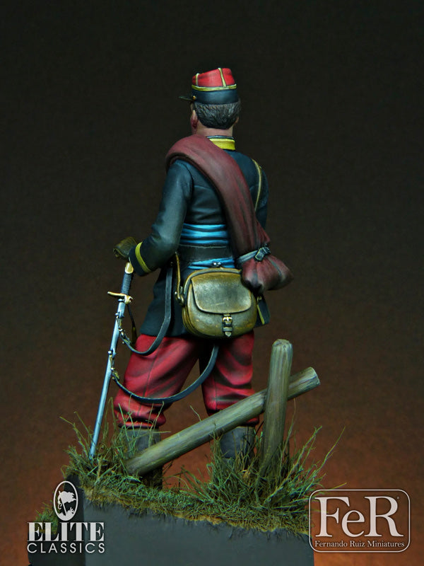 French Line Infantry Lieutenant, 1870 (back)