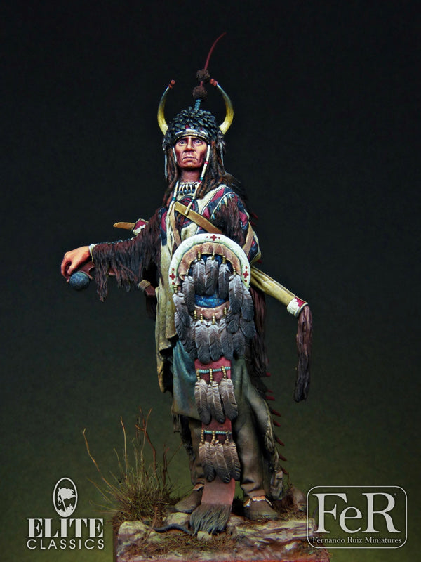 Blackfoot Blood Warrior, 1869 (view 2)