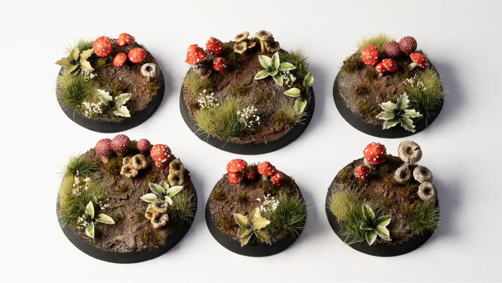 Gamers Grass Basing Bits - Forest Mushrooms