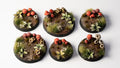 Gamers Grass Basing Bits - Forest Mushrooms