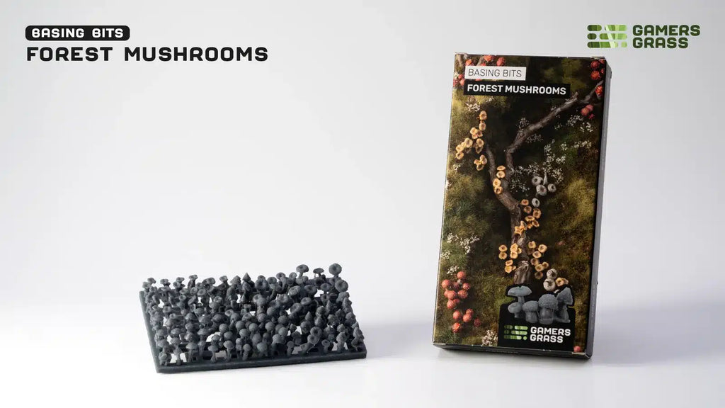 Gamers Grass Basing Bits - Forest Mushrooms