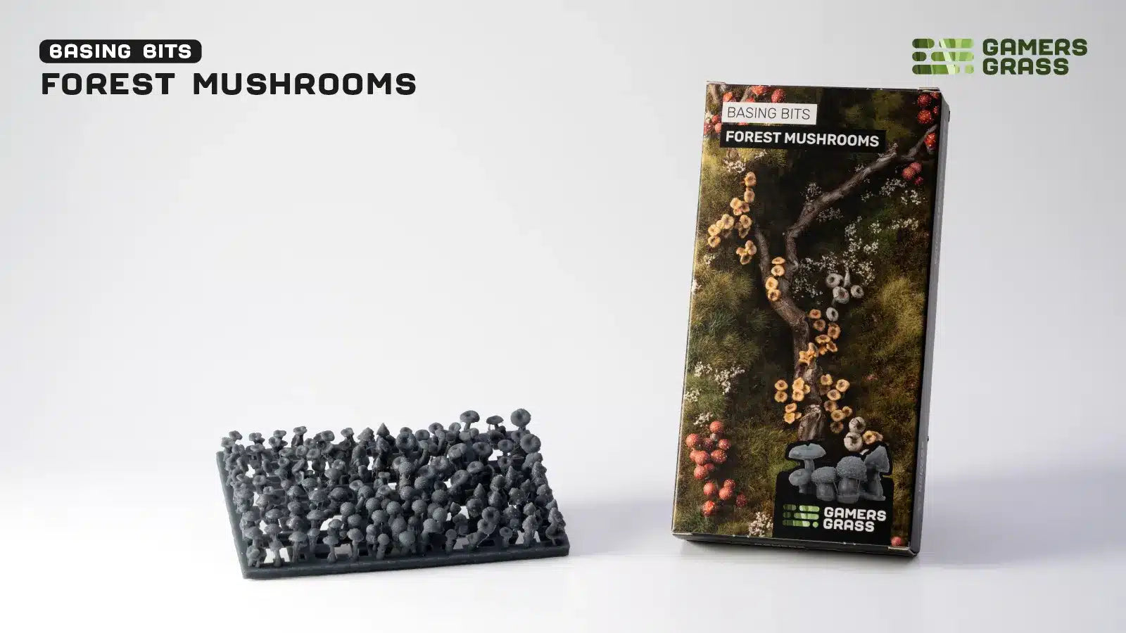 Gamers Grass Basing Bits - Forest Mushrooms