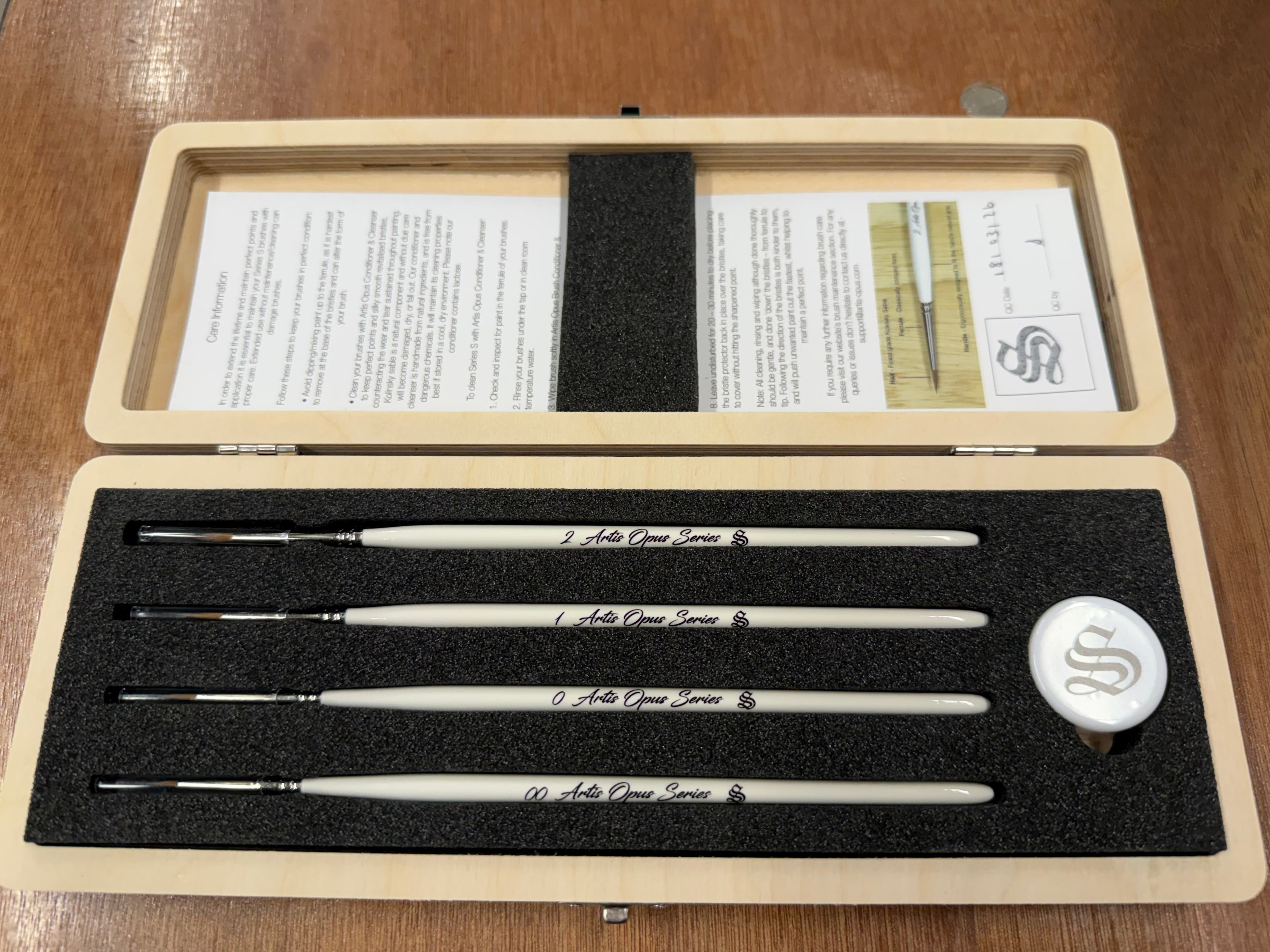 Verko's Vault X Artis Opus Series S Brush Set