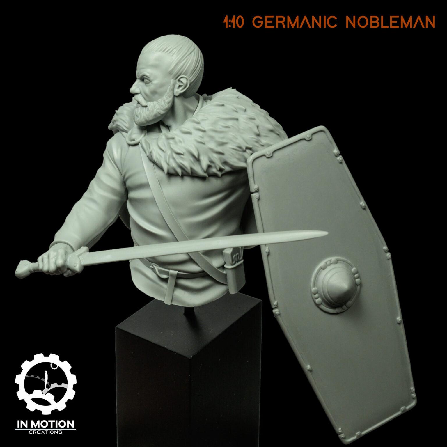 Germanic Nobleman, Bust