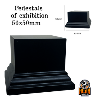 Square Pedestal Plinth, Composite 50mm