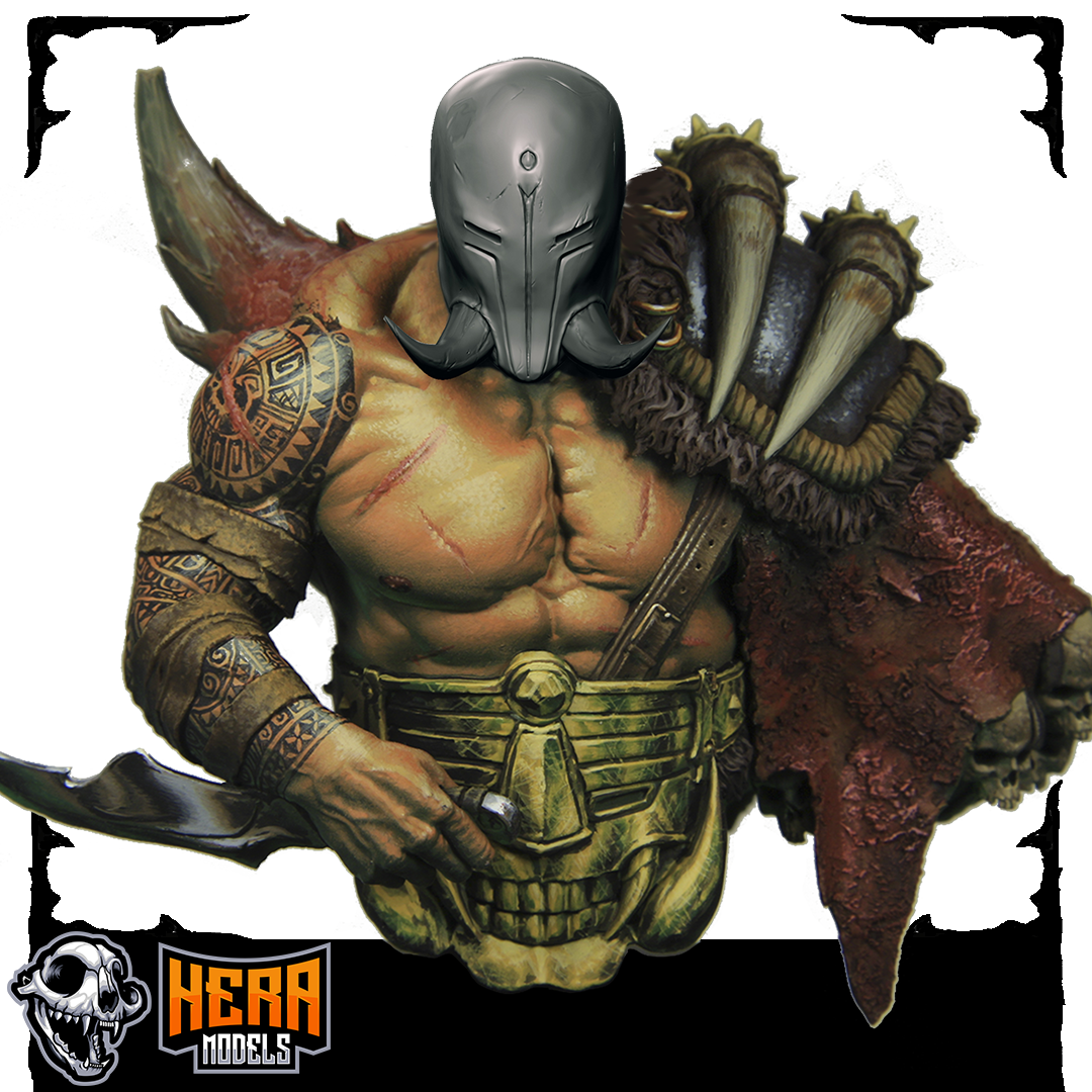 Kallpa The Harsh, Bust