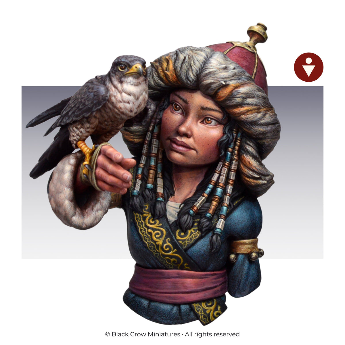 Kuri bust by Black Crow Miniatures