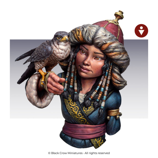 Kuri bust by Black Crow Miniatures