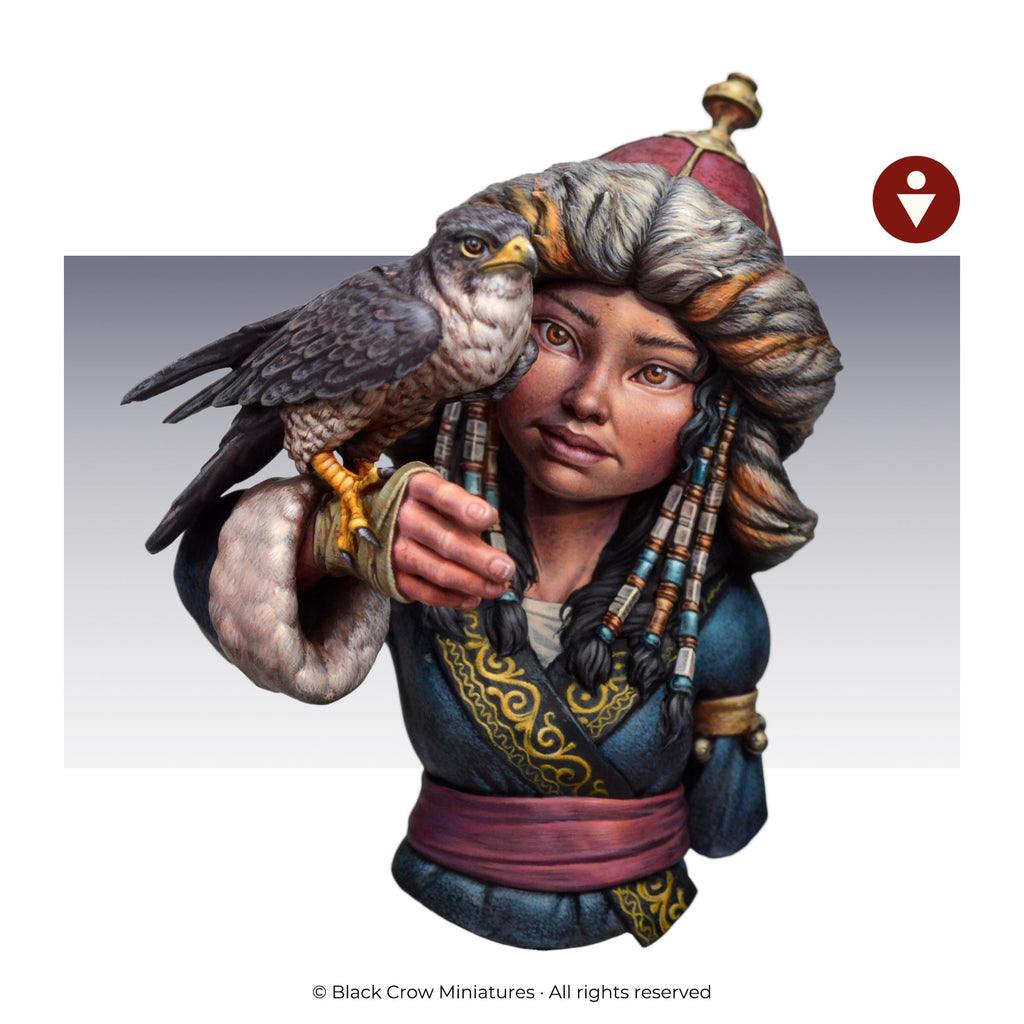Kuri bust by Black Crow Miniatures