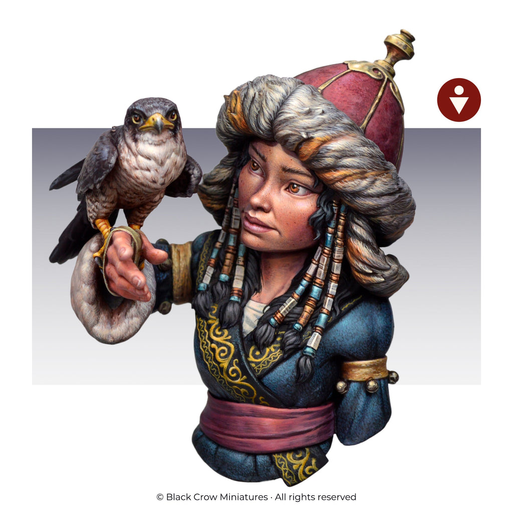 Kuri bust by Black Crow Miniatures