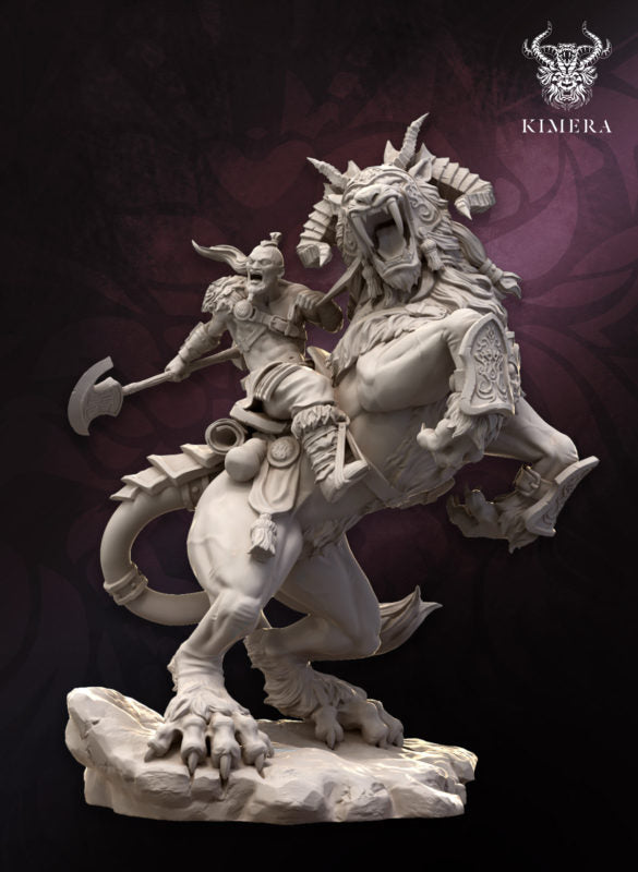 Krothar - Tiger Rider Barbarian