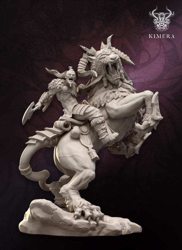 Krothar - Tiger Rider Barbarian