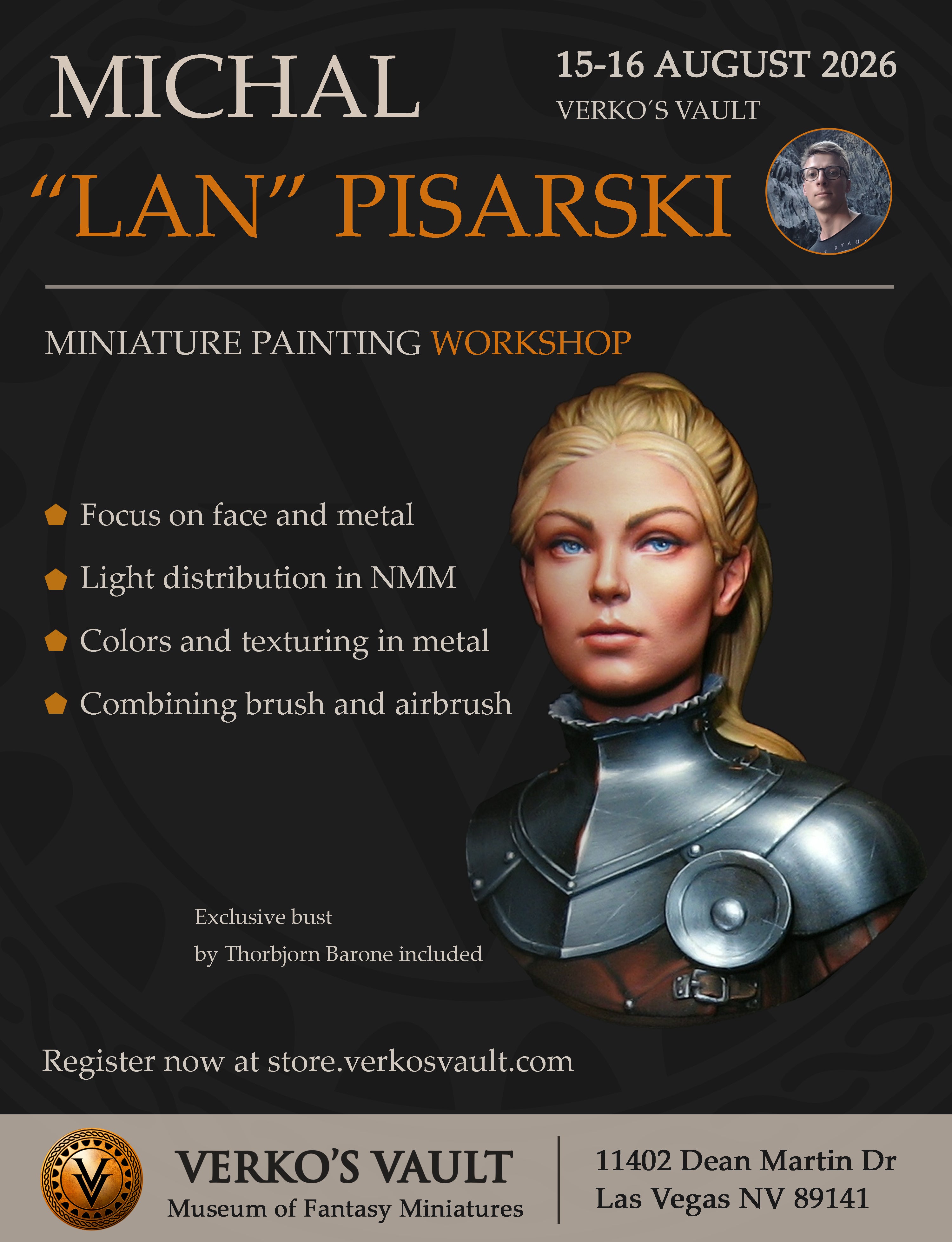 Michal Pisarski (Lan Studio) Workshop August 15-16, 2026