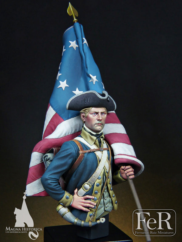 We the People, Continental Standard Bearer, 2nd Rhode Island, 1781