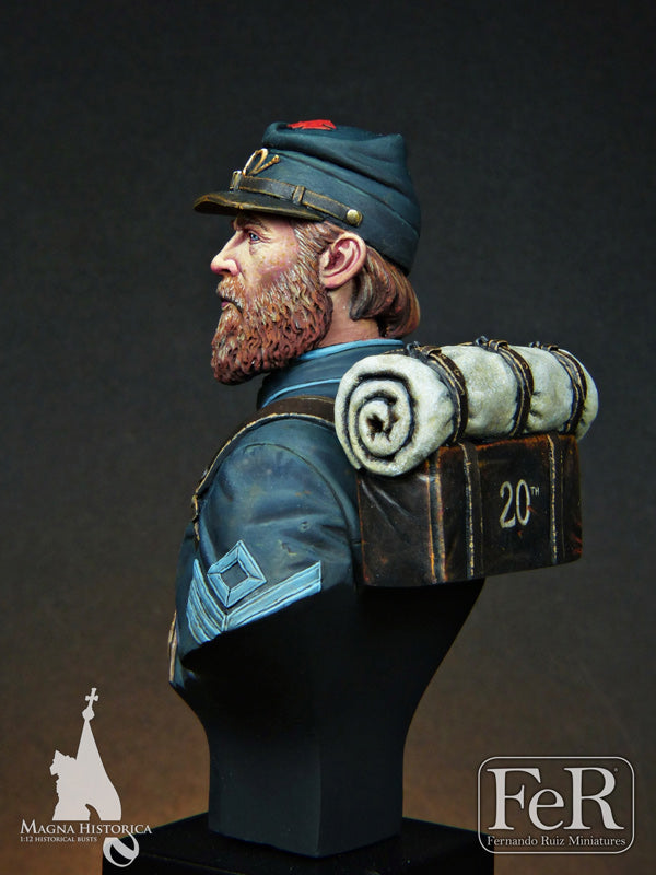 First Sergeant, 20th Maine, Gettysburg, 1863 (side)