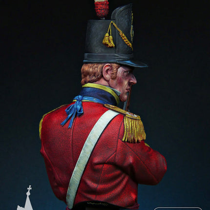 Officer, Coldstream Guards, Waterloo, 1815 (back)