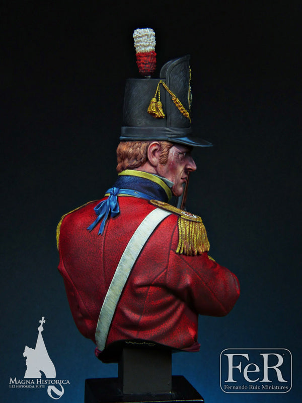 Officer, Coldstream Guards, Waterloo, 1815 (back)
