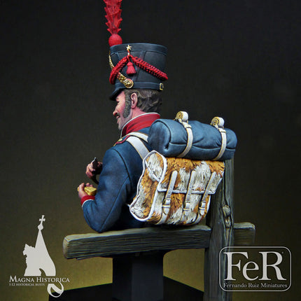 French Infantryman, 1807 (back)