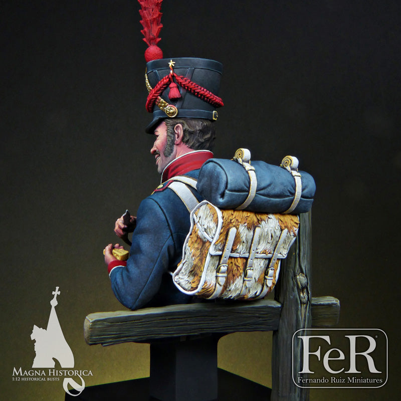 French Infantryman, 1807 (back)
