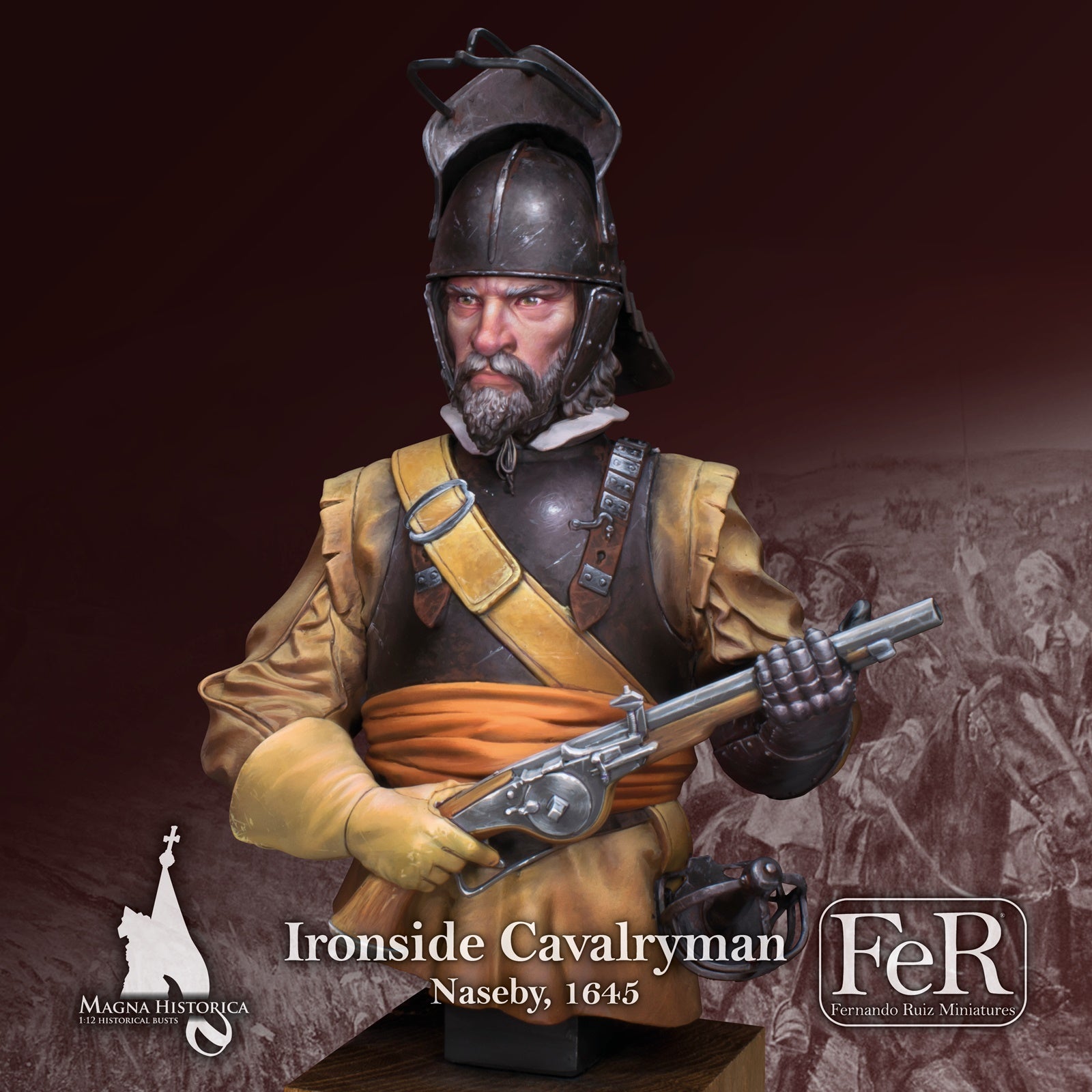 Ironside Cavalryman, Naseby, 1645