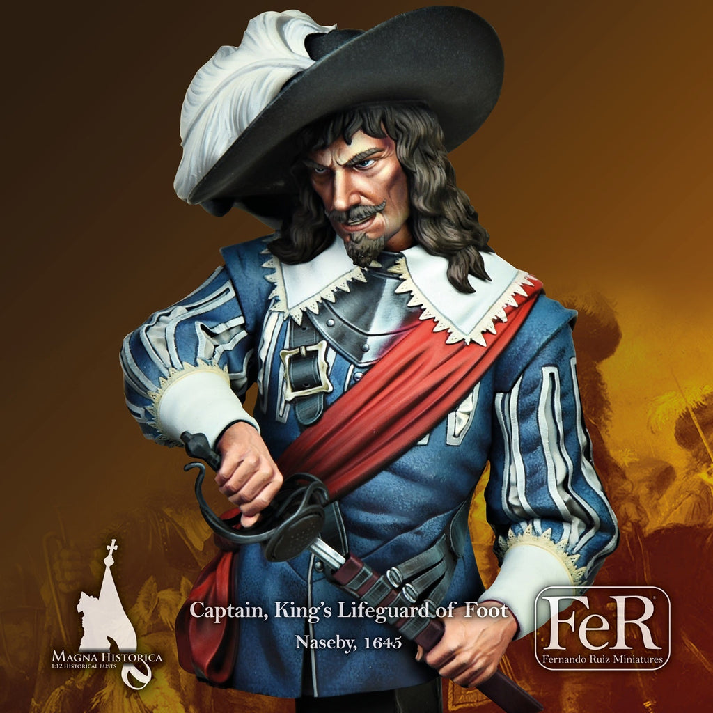 Captain, Kings Lifeguard of Foot, Naseby, 1645