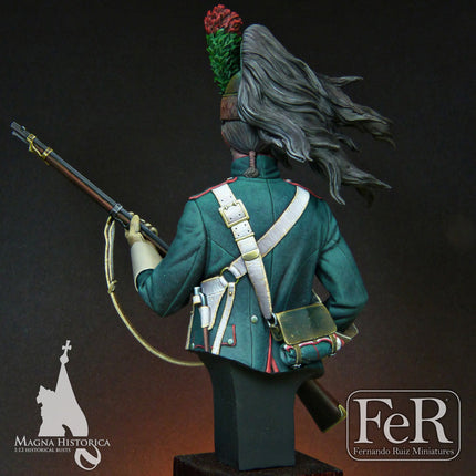 French Dragoon, 2nd Regiment, Ulm Campaign, 1805 (back)